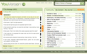 Original YouVersion.com Bible Reader