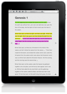 The Bible App™ for iPad v. 3.6 Advanced Highlights