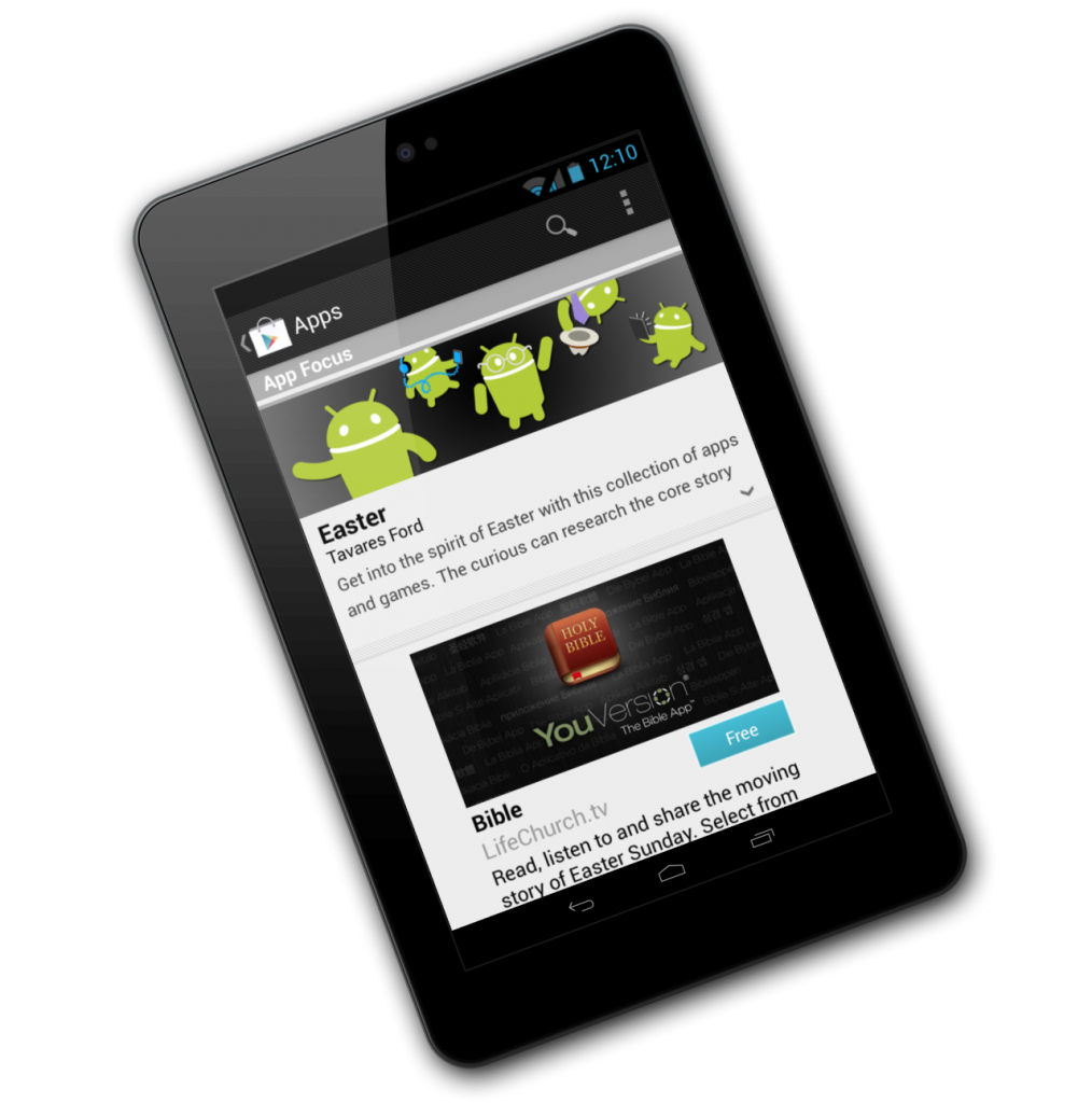 The Bible App For Android, Featured In The Google Play Store - YouVersion