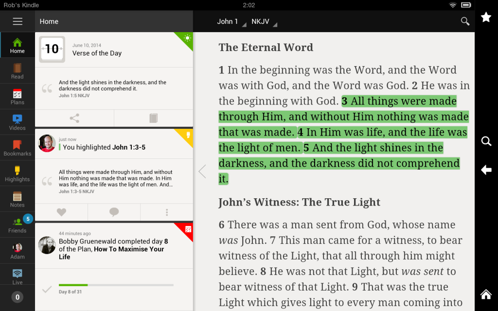 Bible App for Kindle Fire