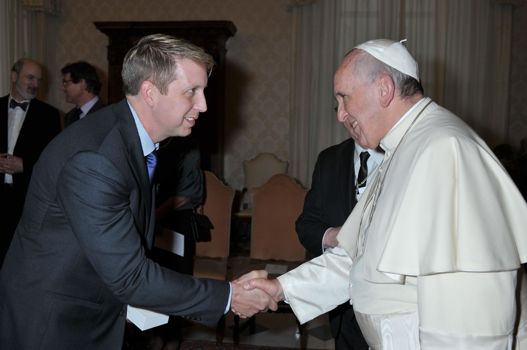 Papal Visit - Handshake