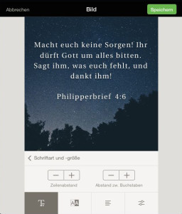 German spacing - YouVersion