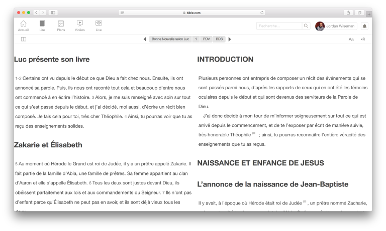 Parallel FR - YouVersion
