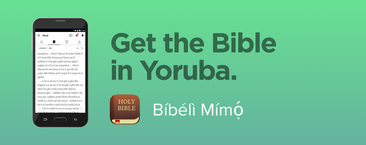 Get the Bible in Yoruba